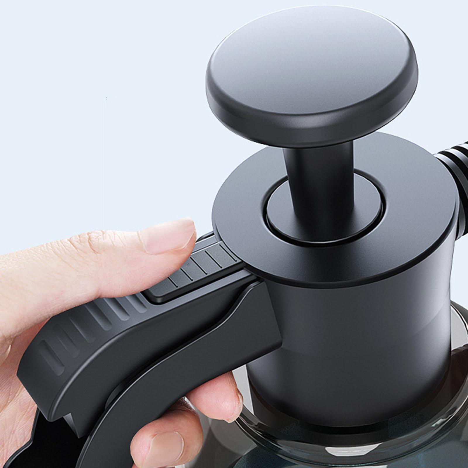 2.0L Lawn Car Wash Pump Foaming Sprayer Black