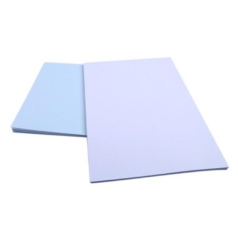 Giấy A4, A3 Trắng, Xanh Lẻ 4 Tờ