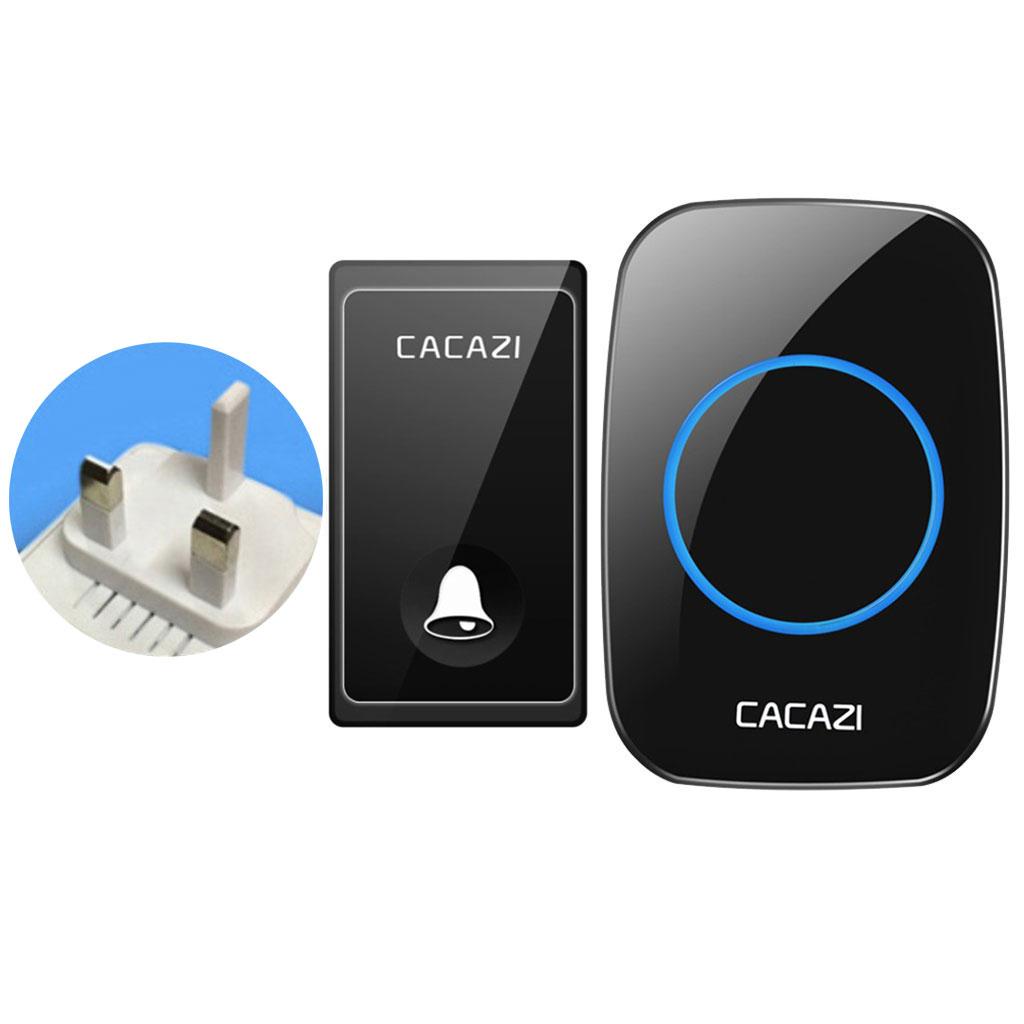 Wireless Push Button 58 Melodies Self-generating UK