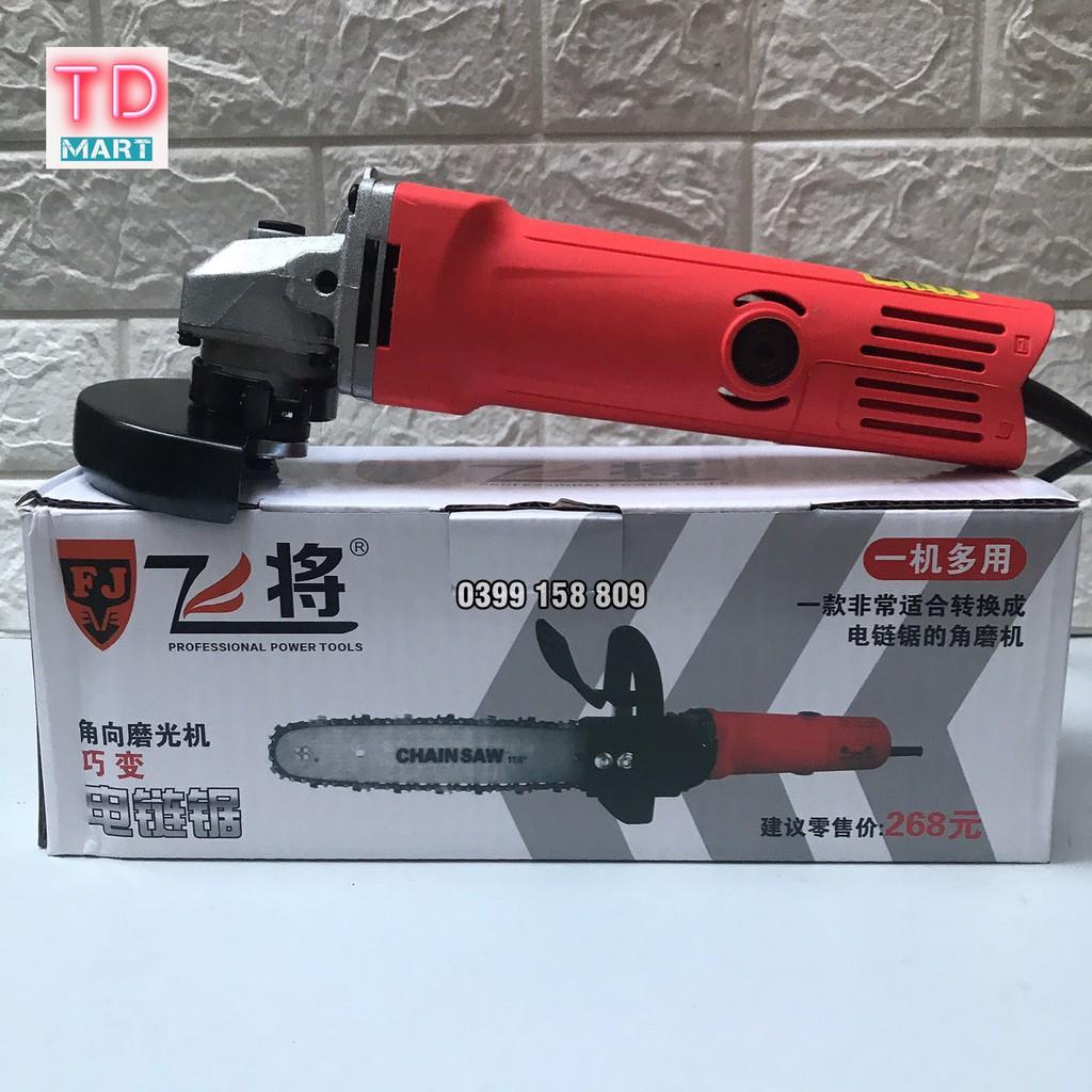 Máy mài góc - máy cắt cầm tay giá rẻ Công Suất 1280W - lõi đồng 100% tặng đá cắt