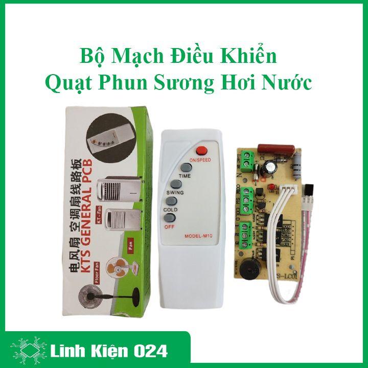 Bộ mạch điều khiển quạt phun sương hơi nước đa năng V2