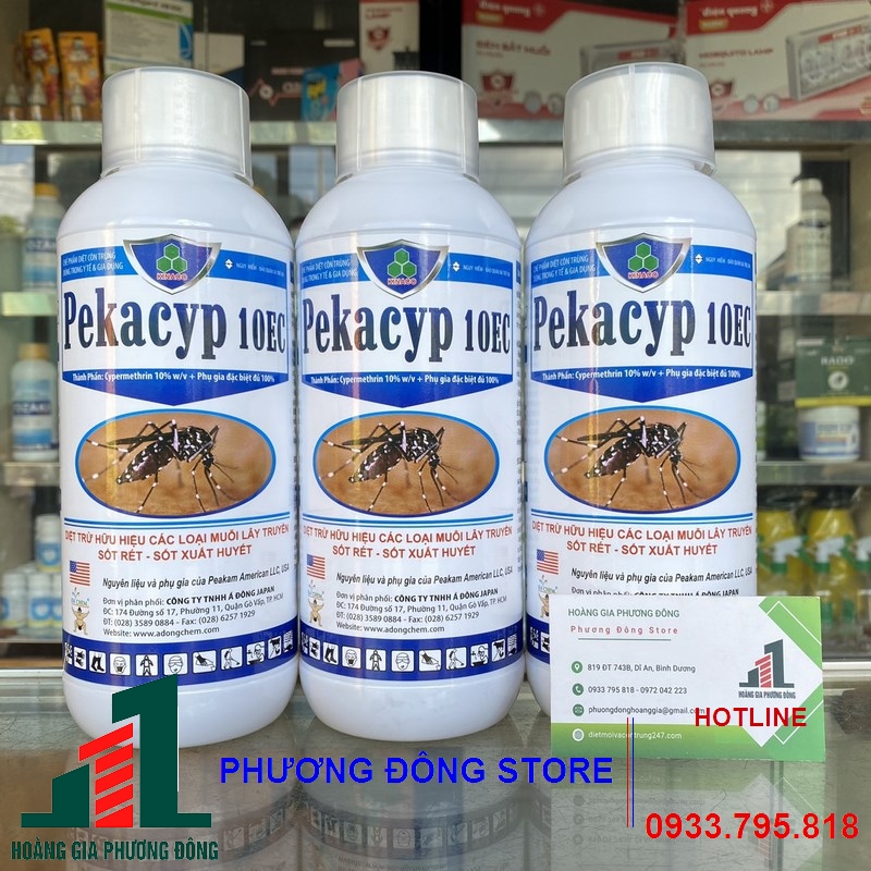 Thuốc diệt muỗi PEKACYP 10EC