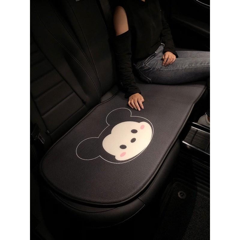 Bộ Lót Ghế Mickey Minie Cho Ghế ️- Phụ Kiện Trang Trí Xe Hơi Cao Cấp