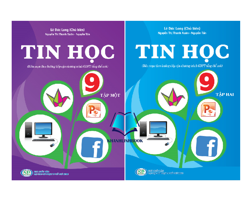 Sách - Combo Tin học Lớp 9 - Tập 1 + 2