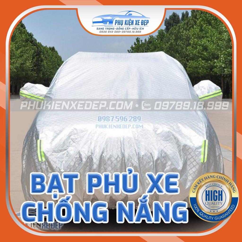 Bạt phủ xe ô tô SUV tráng nhôm 3 lớp cao cấp - Bạt phản quang chống mưa nắng