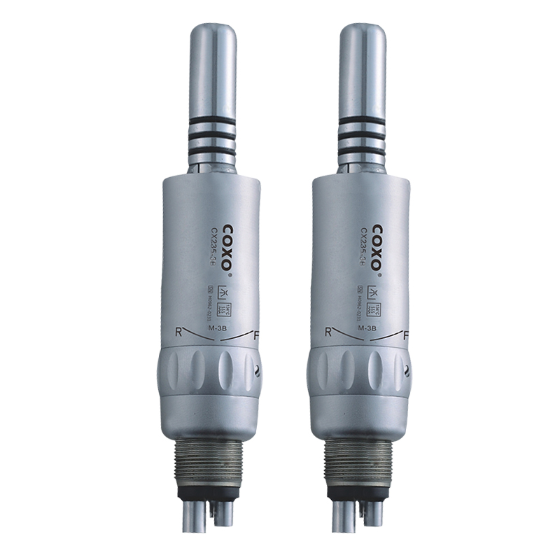 COXO CX235-3B Tốc độ thấp Nút nhấn Tay cầm Mũi thẳng Mũi nhọn Chốt Ngược Góc 2/4 Lỗ Nha khoa