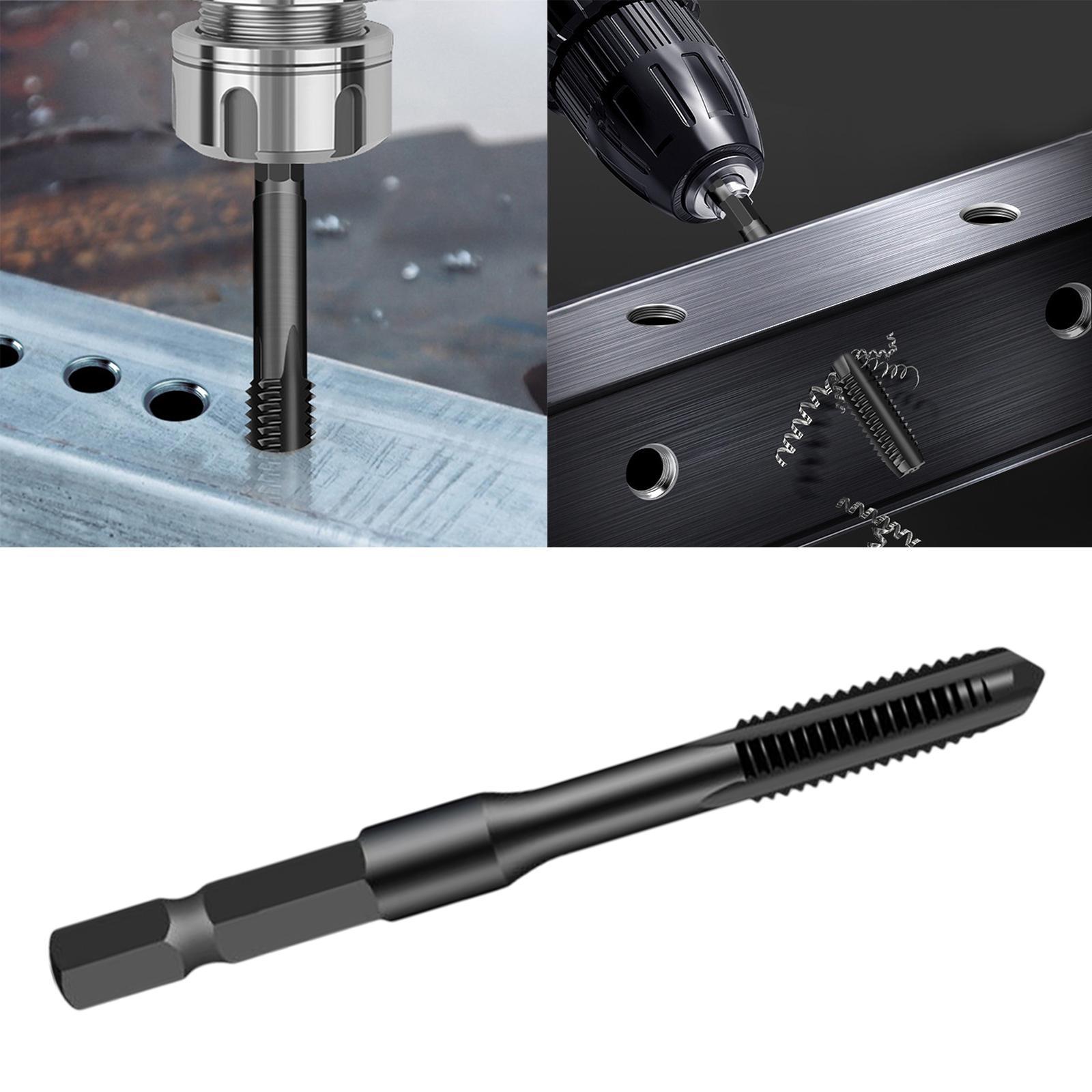 Machine Screw Plug Tap High Hardness Hand Screw Drill Bits