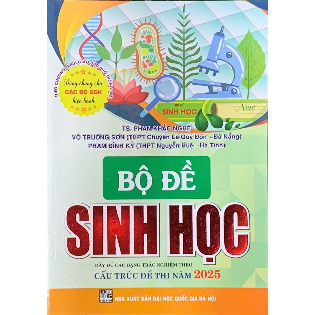 Bộ đề Sinh Học ( Đầy đủ các dạng trắc nghiệm theo cấu trúc đề thi 2025- Dùng chung cho các bộ SGK) (HA-MK)
