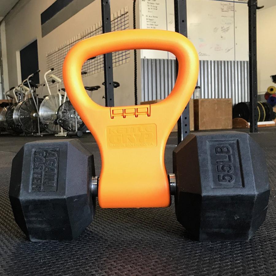 Tay Cầm Kettlebell Grip Biến Tạ Đơn Dumbbell Thành Tạ Ấm Giúp Đa Dạng Bài Tập GYM