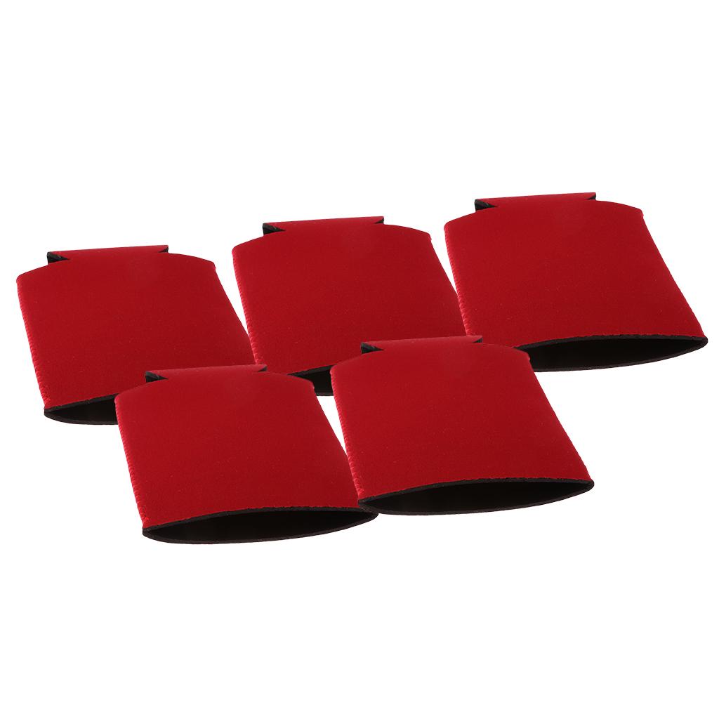 7Pcs Neoprene Cooling Beer Drinks Bottle Tin Can Cooler Sleeve Holder Cover