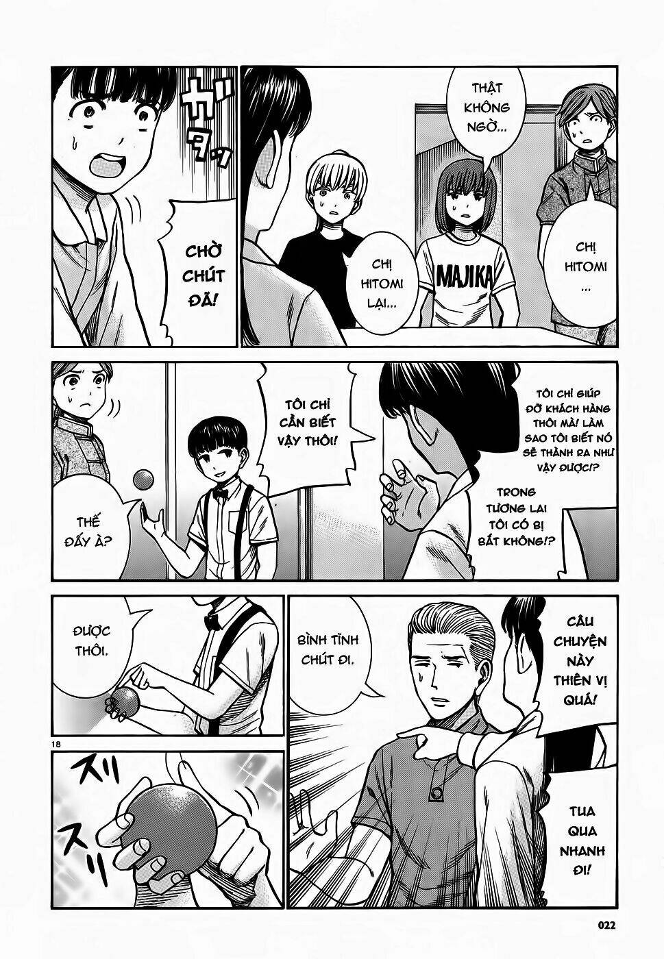 anh chàng yakuza và cô nàng siêu năng lực chapter 76 17