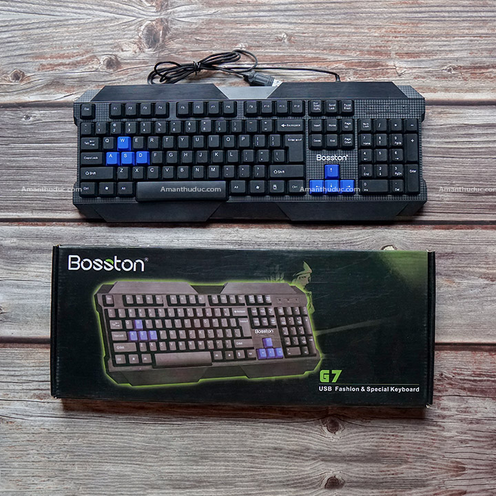 Bàn Phím chơi Game Keyboard Bosston G7- Hàng Nhập Khẩu