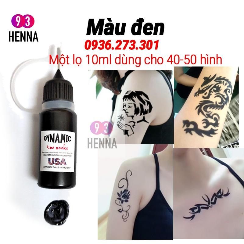 Hình xăm hoa bỉ ngạn lưu da đến 15 ngày tặng mực và khuôn