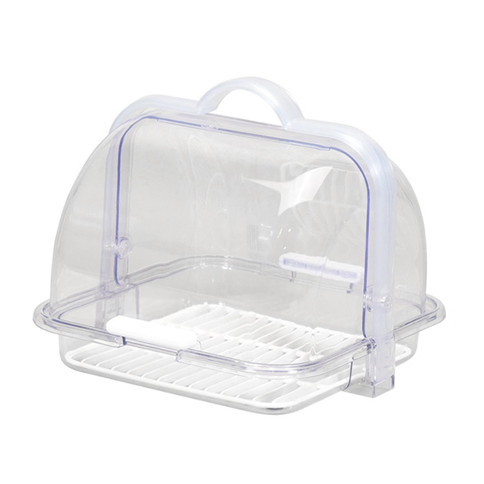 Bread Storage Transparent Case Multipurpose Cake Container for Party