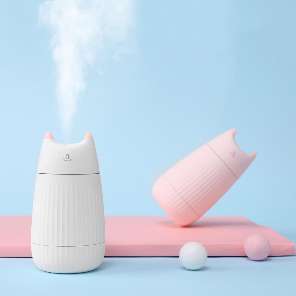 Siêu Âm Thanh Máy Tạo Độ Ẩm Không Khí 200Ml USB Máy Khuếch Tán Tinh Dầu Điện Thoáng Mát Sương Sắt Sạc Đèn Led Aromaterapia Cho Nhà Phòng Ngủ