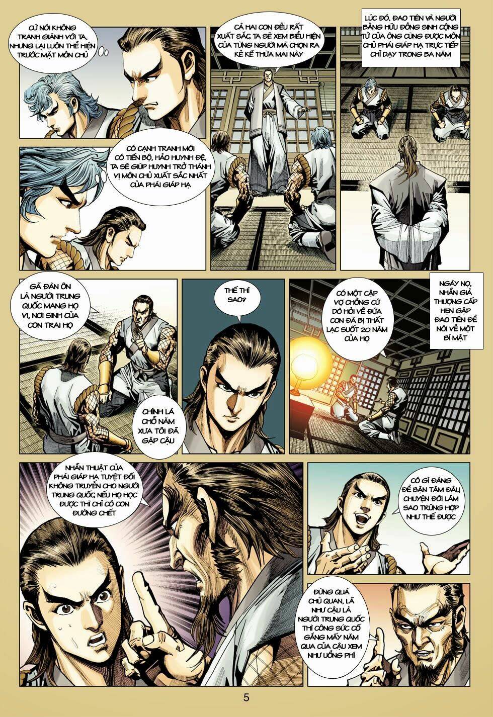 tân tác long hổ môn chapter 410 5