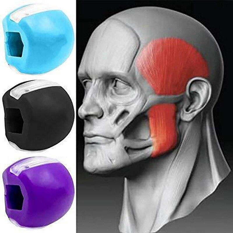 Fitness Face Masseter men facial pop n go mouth jawline Jaw Muscle Exerciser chew ball chew bite breaker training Body Skin Care