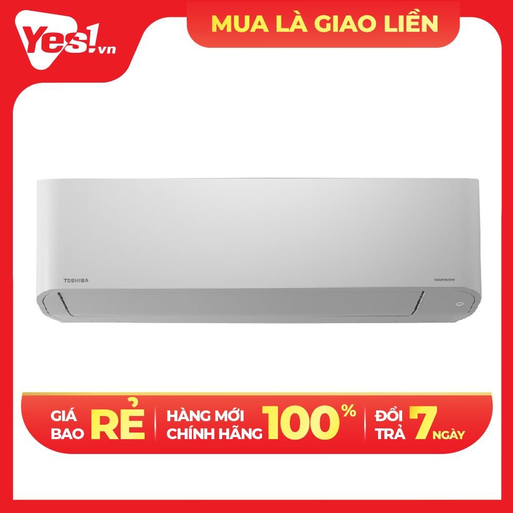 Máy Lạnh Toshiba Inverter 1.5 HP RAS-H13H2KCVG-V - Chỉ Giao tại HCM