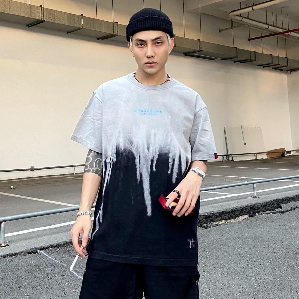 Áo Thun NEEDS OF WISDOM Hologram Acid Wash Tee