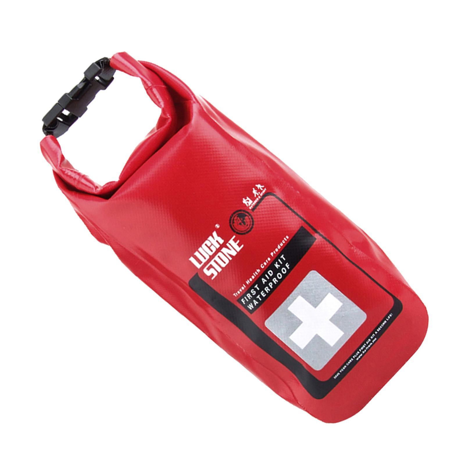 Kayak Tow Throw Line Accessory Securing Leash + 2L Empty Waterproof First Aid Dry Bag Kayaking Canoeing Boating