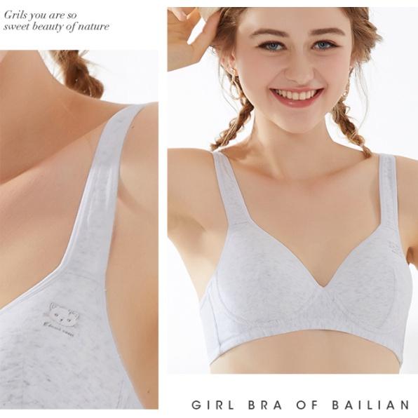 Bra / Áo Ngực Cotton Nữ Sinh Hình Mèo Xuất Đông Âu . Hàng Loại Đẹp.