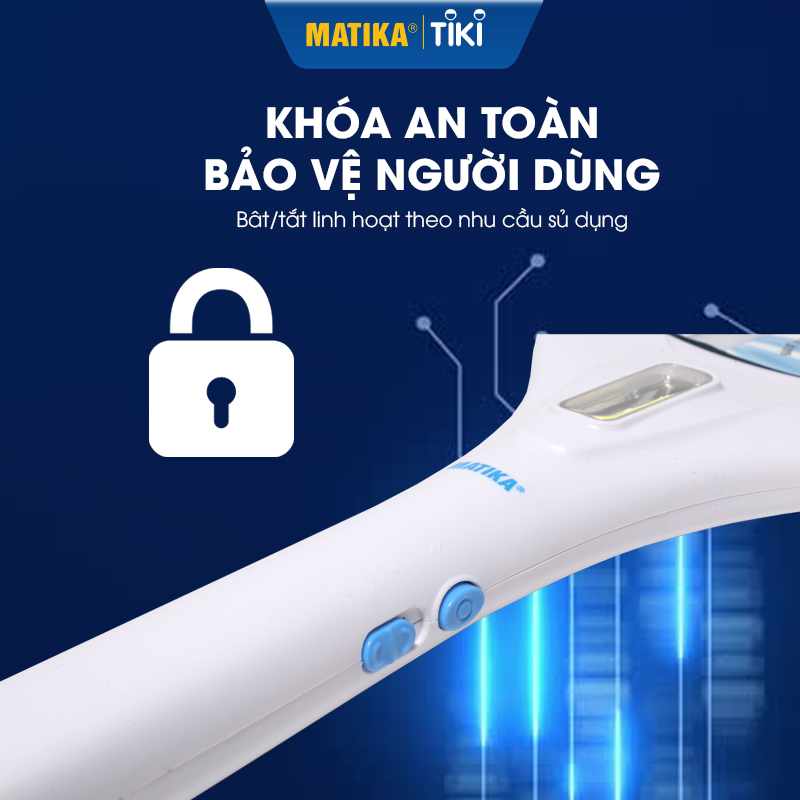 Vợt Muỗi POVENA Màu Xanh PVN-MQ20 - Hàng chính hãng