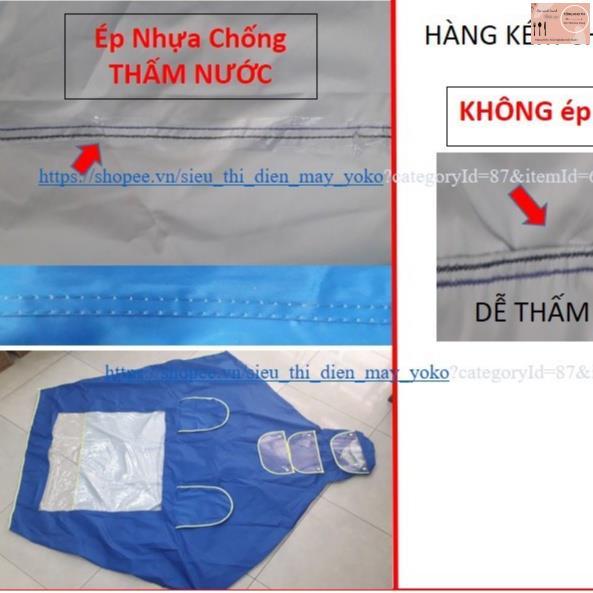 Áo Mưa phản quang, Áo Mưa 2 Đầu, chống rách có kính che mặt cao cấp