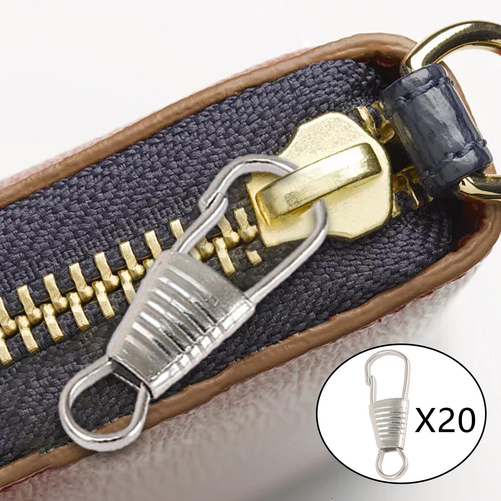 20 Pieces Zipper Pull Replacement Detachable  Zipper Puller