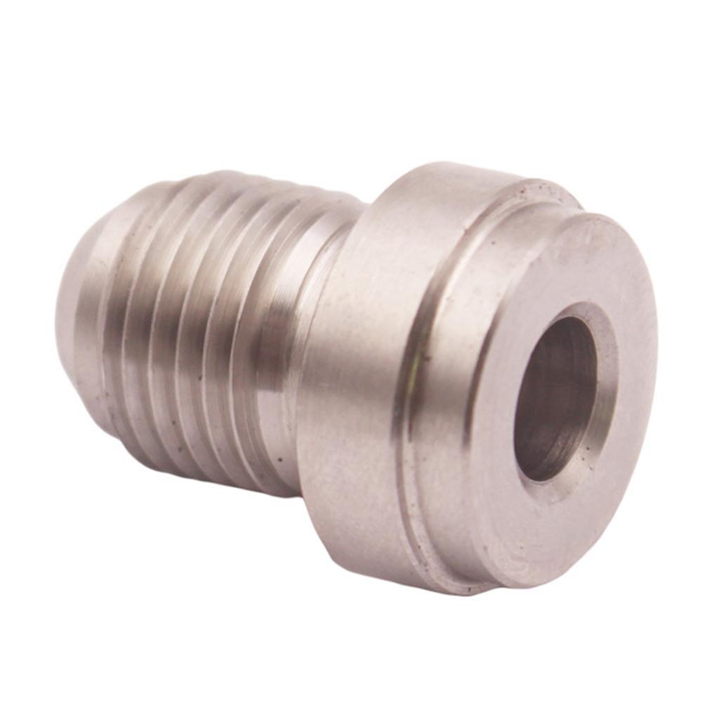 2Pcs Car AN3 Male Weld On Adapter Bung Connector CNC Machined Cooler Tank