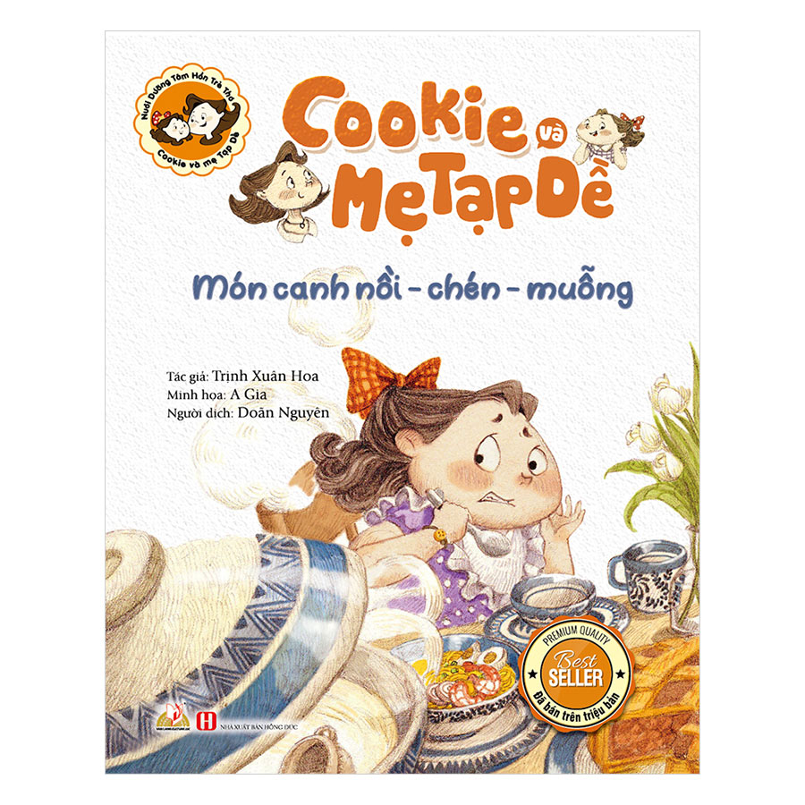 Cookie Và Mẹ Tạp Dề - Món Canh Nồi - Chén - Muỗng