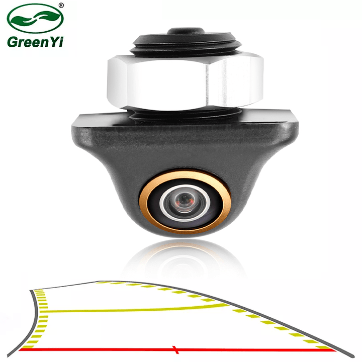 Camera lùi GreenYi GTA355 độ nét 720P, hỗ trợ đánh lái theo vô lăng- Hàng chính hãng