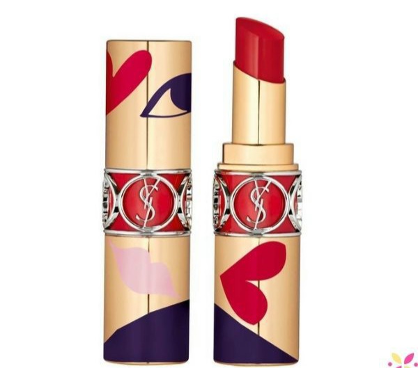 Son YSL Rouge Volupte Shine Collector I Love You Light Me Red 119 – Đỏ Cherry ( phiên bản giới hạn )