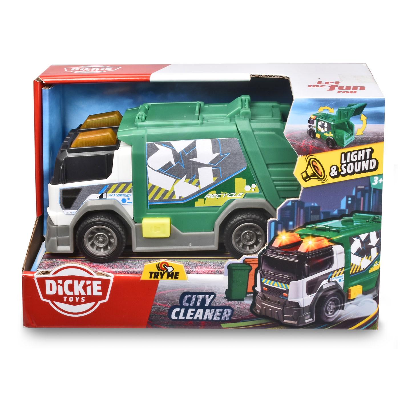 Đồ Chơi Mô Hình Xe Chở Rác - City Cleaner - Dickie Toys 203302029