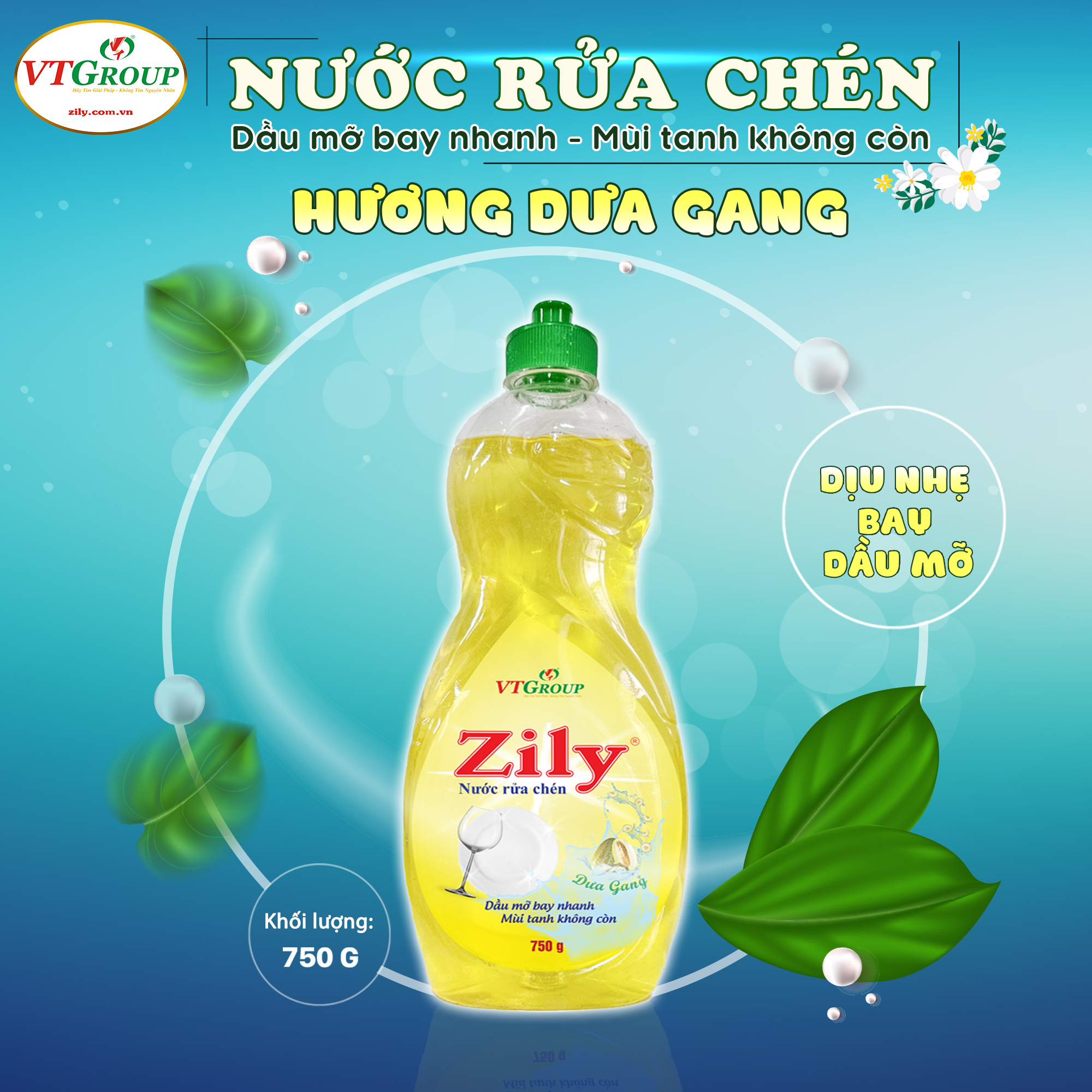 Nước rửa chén 750gr
