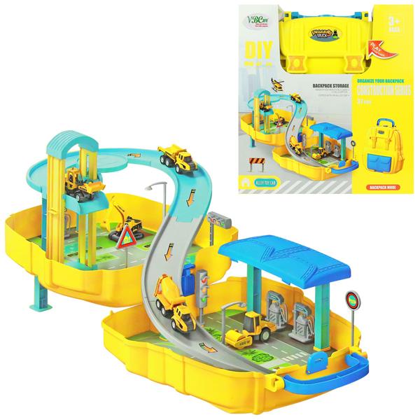 Bộ Đồ Chơi Mô Hình Xe Công Trình Engineering Truck Dạng Ba Lô - VBC-678-614A