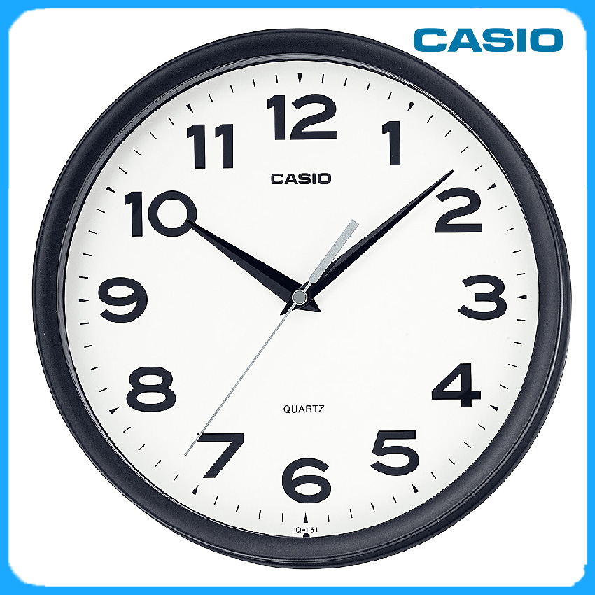 [ FREESHIP ] Đồng Hồ Treo Tường Casio IQ-151-1DF Chính Hãng