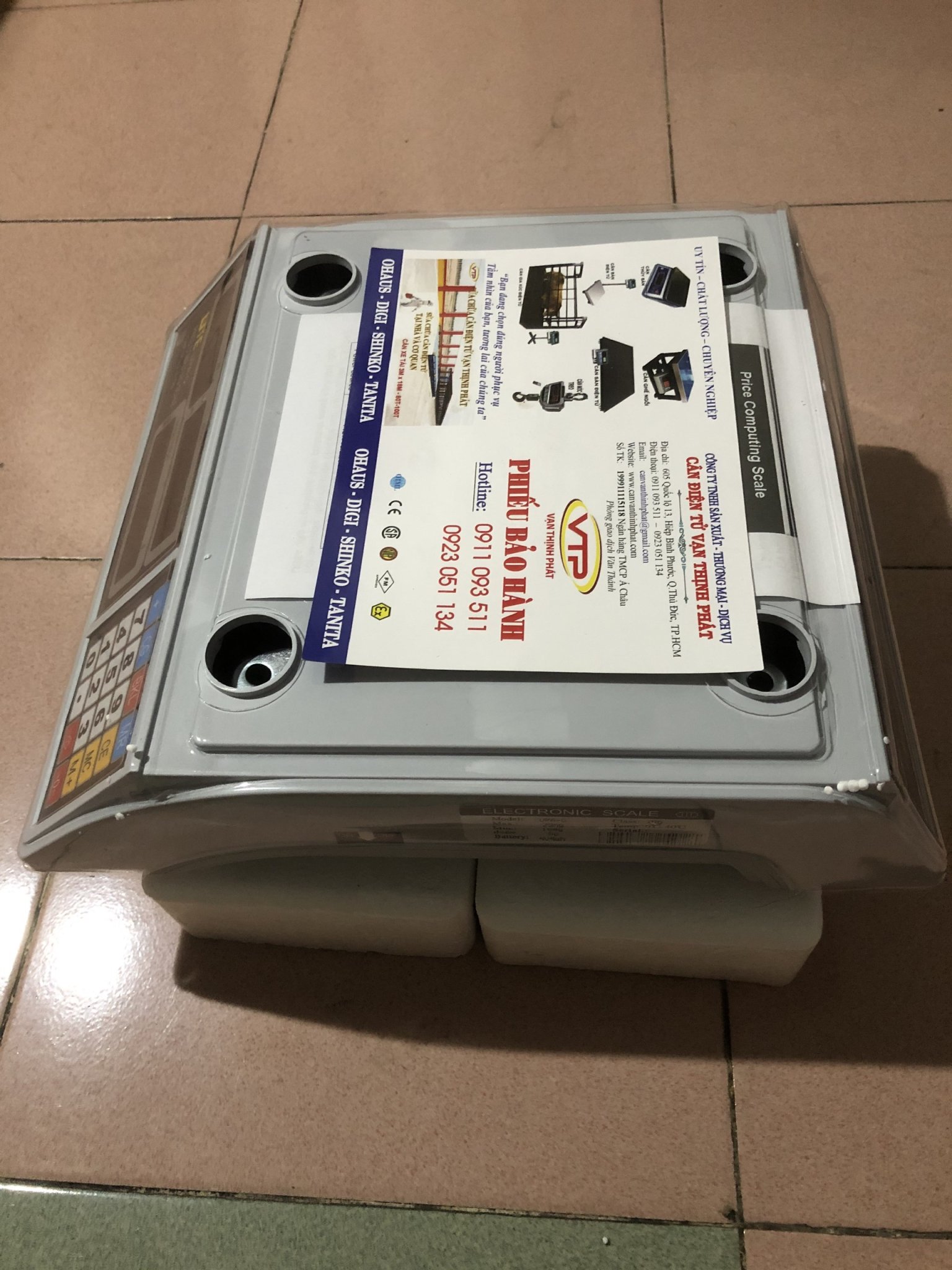Cân Điện Tử Tính Tiền UTE UPA-Q 30 KG