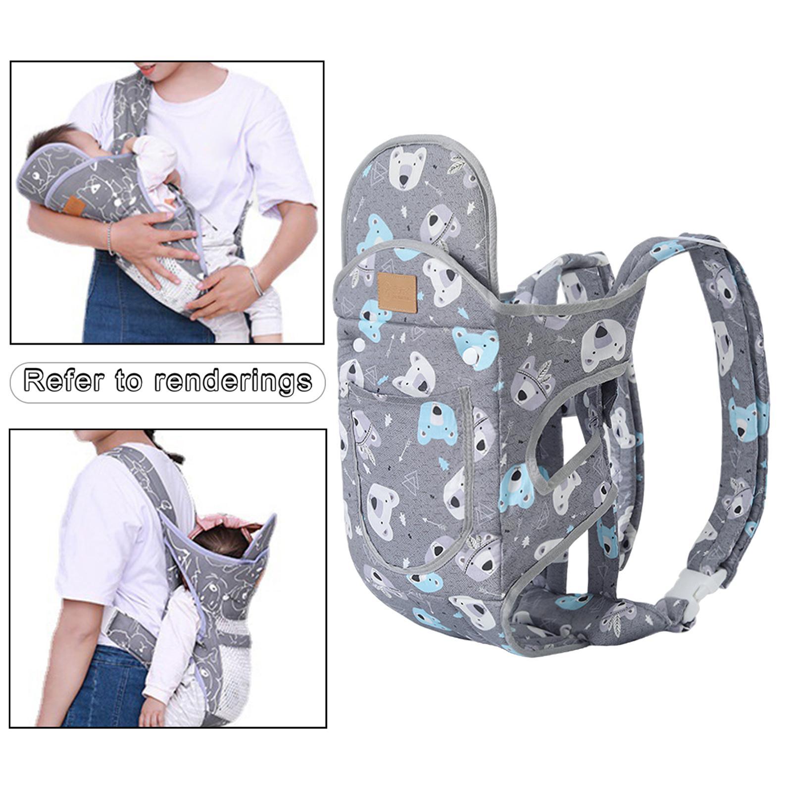 Baby Carrier Breathable for Baby 0-36 Month Newborns & Older Babies Grey