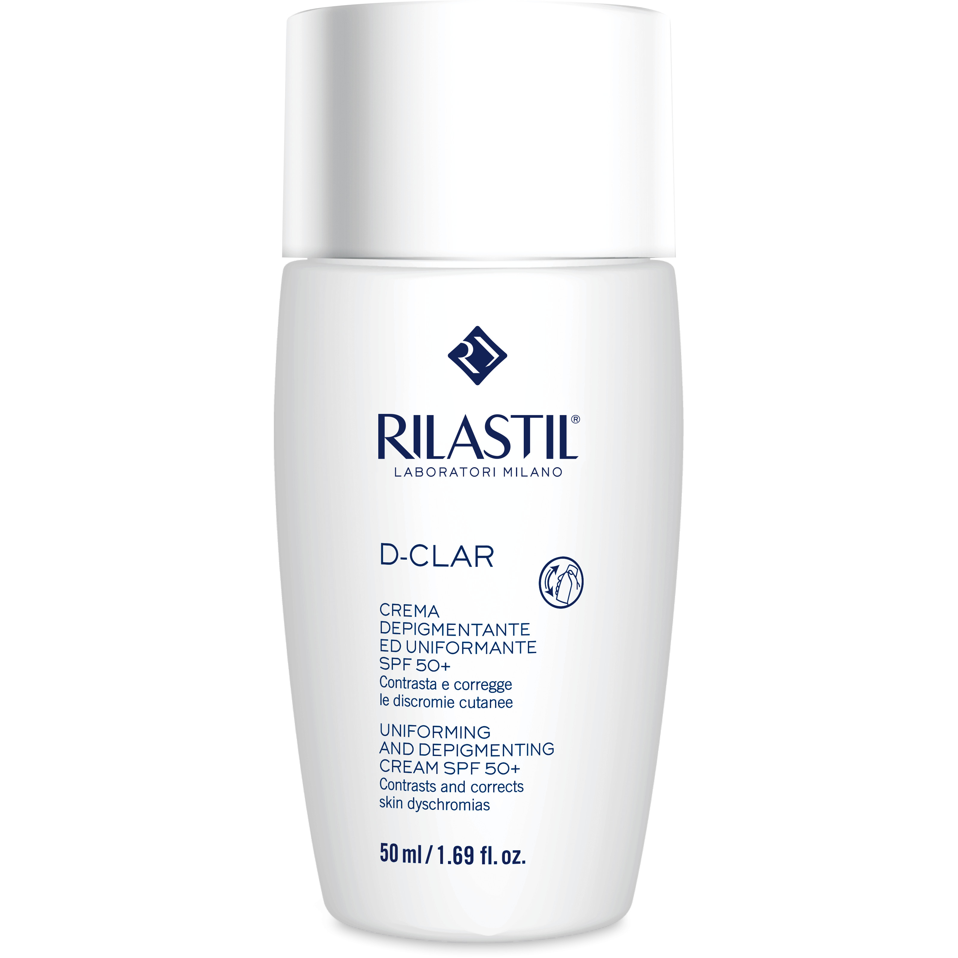 Kem ngăn ngừa nám Rilastil D Clar Uniforming and Depigmenting Cream SPF 50+