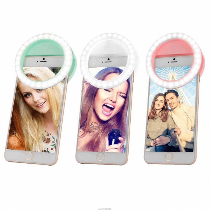 Đèn LED SELFIE Trợ Sáng RK14 Đẹp Sáng sale off