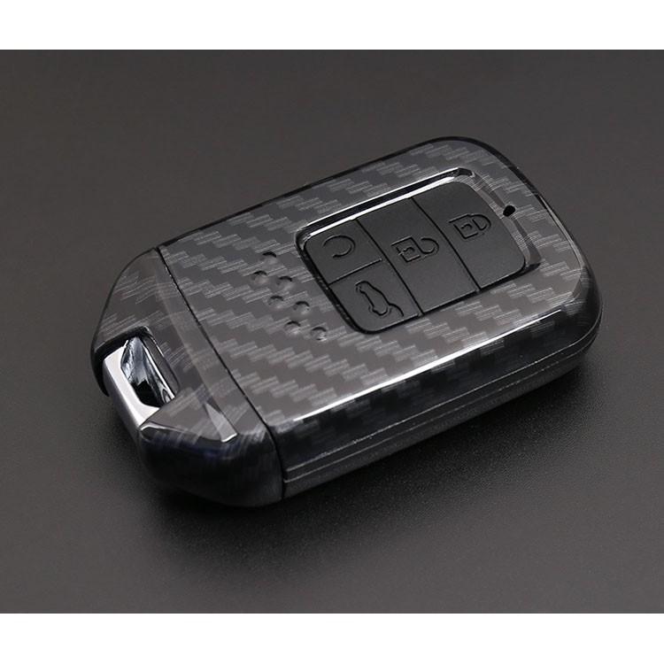Ốp Chìa Khóa ô Tô Carbon Cho Xe Honda Crv, Honda City