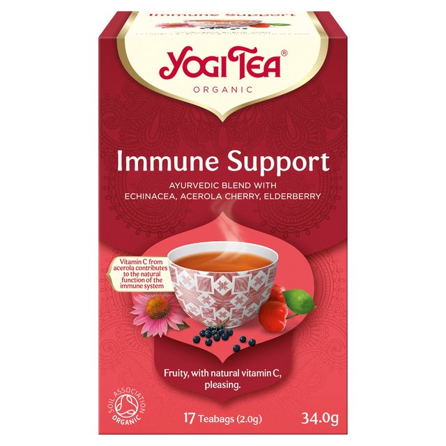 Trà Hữu Cơ Yogi Immune Support Organic giúp tăng cường hệ miễn dịch