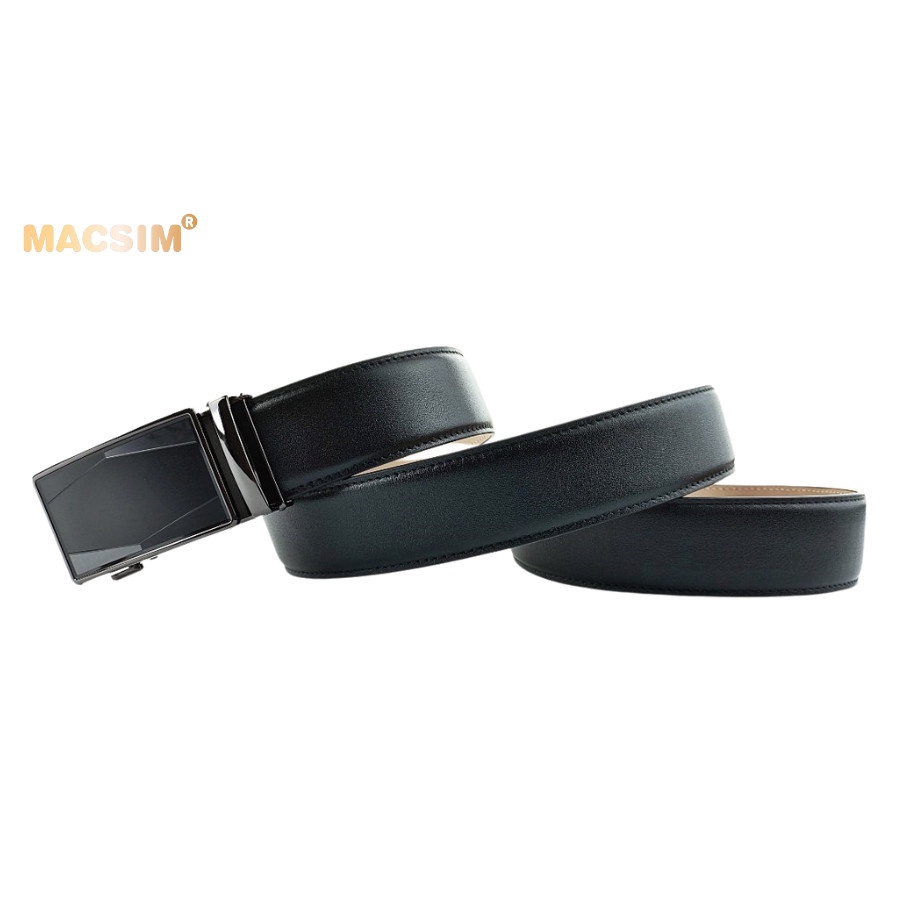 Thắt lưng nam da thật cao cấp nhãn hiệu Macsim MS030