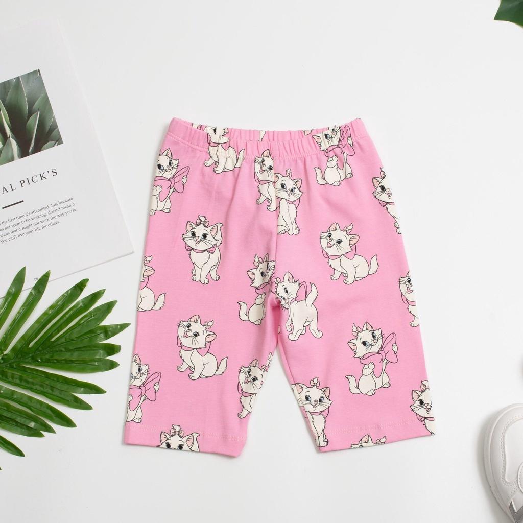 Quần Legging Bé Gái QCT2303 Thương Hiệu Litibaby Size 3-8, Dành Cho Bạn Từ 11kg Đến 22kg