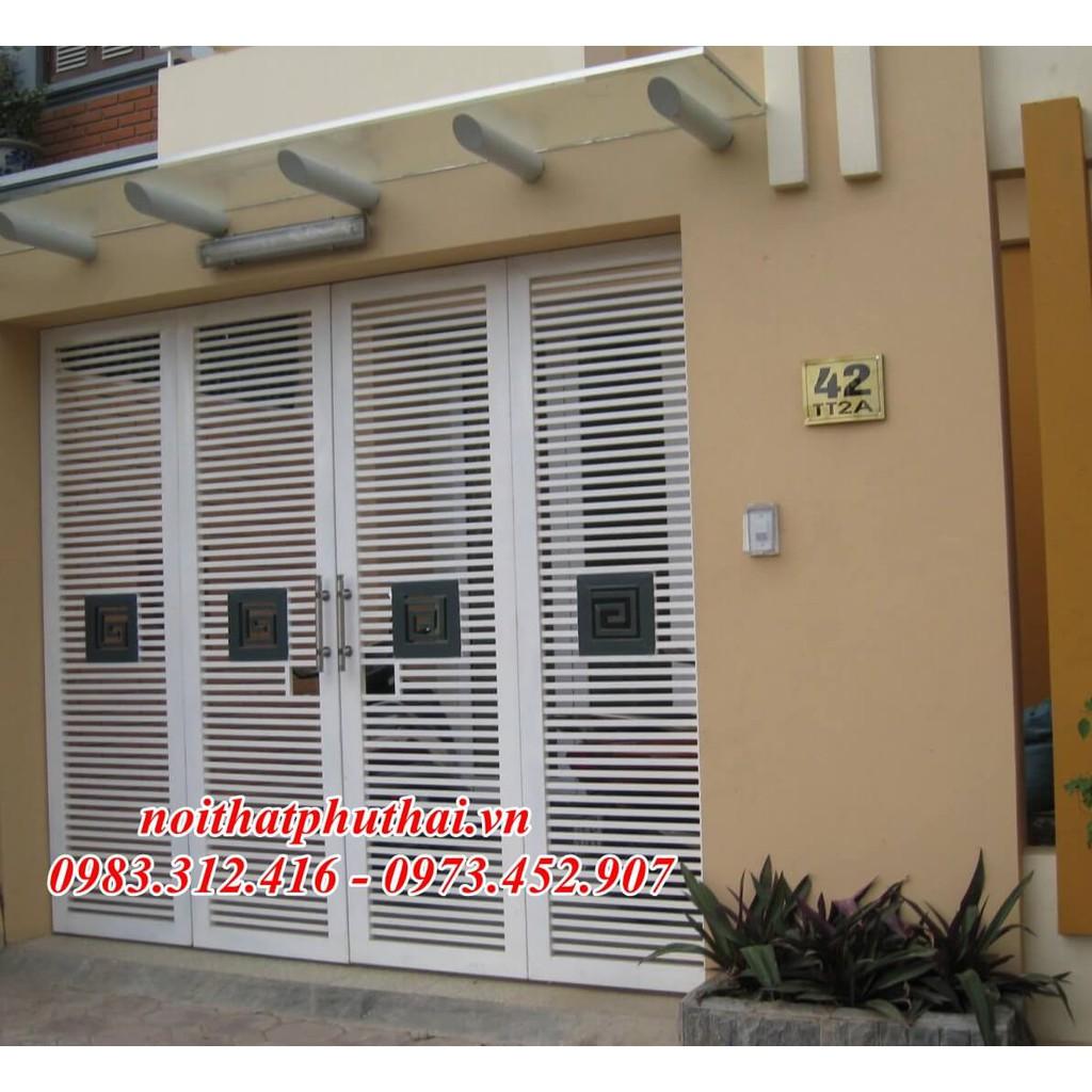 MẪU CỬA CỔNG SẮT HIỆN ĐẠI CHO BIỆT THỰ NHÀ PHỐ