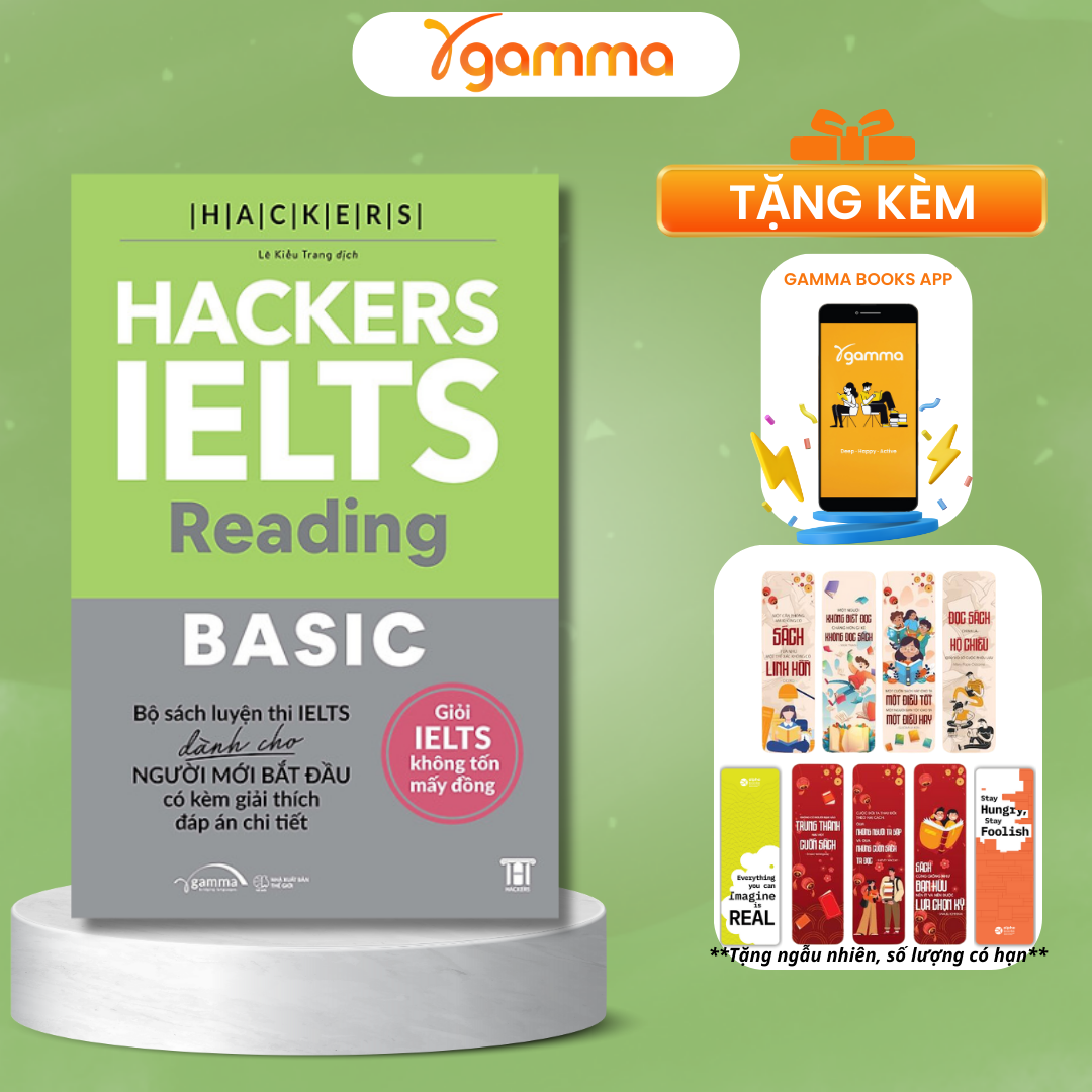 Hackers Ielts Basic Reading - Bản Quyền