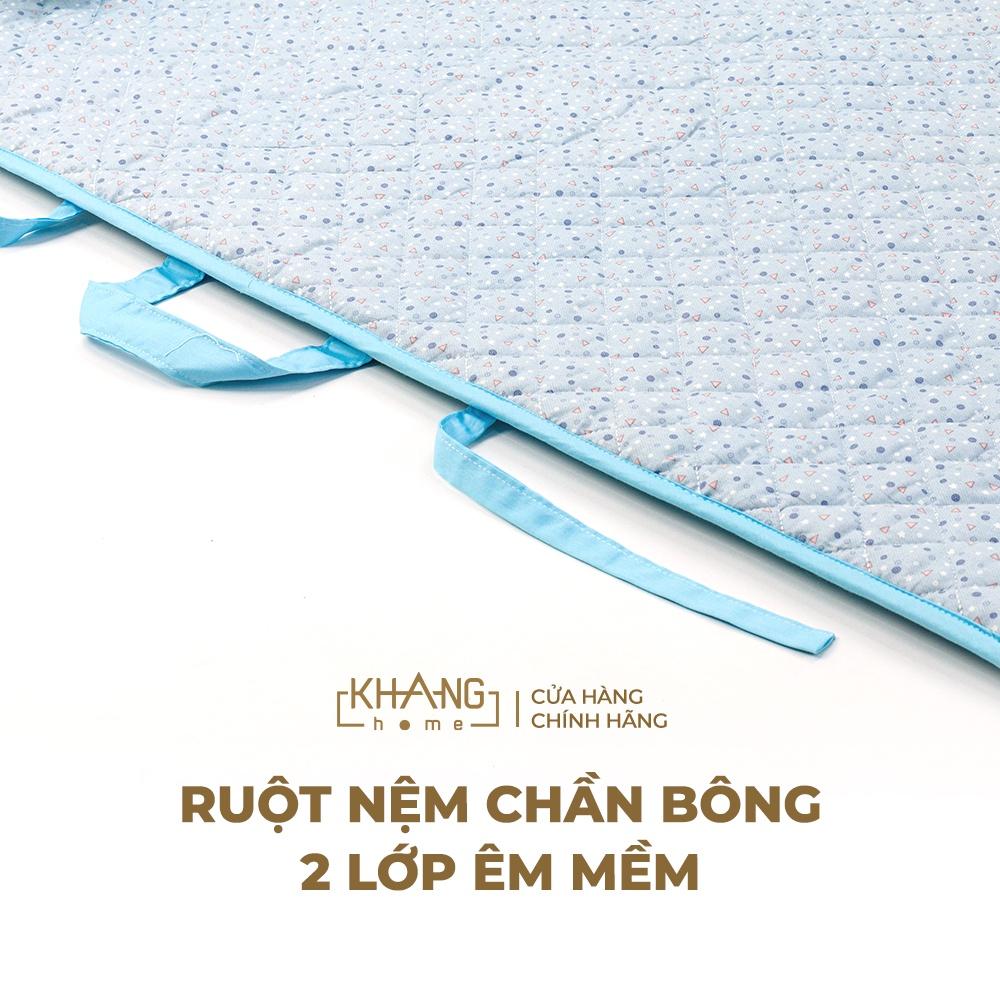 Túi Nệm Cho Bé Đi Học Chần Bông Khang Home - Chần Bông 2 Lớp, Mỏng Nhẹ, Tiện Lợi, Bé Say Giấc An Toàn Ở Mọi Nơi