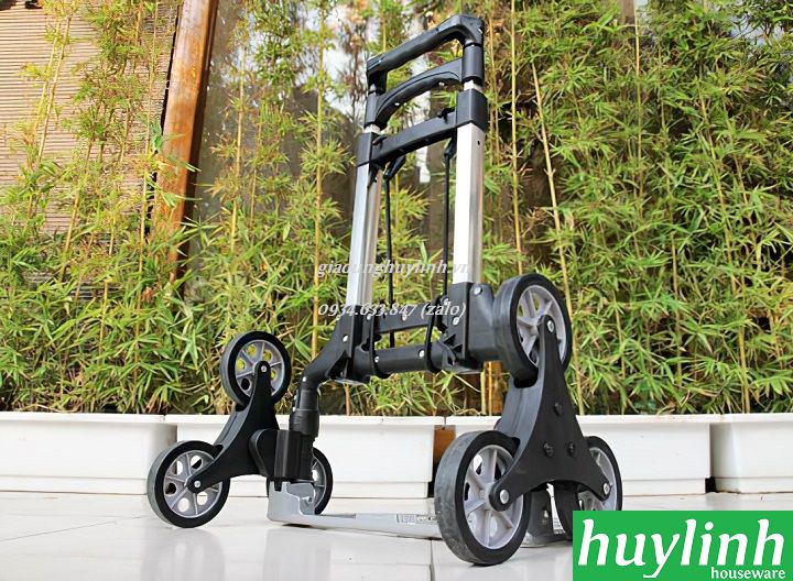 Xe kéo đẩy hàng leo cầu thang rút gọn Advindeq TL-35/70 - Tải trọng 35 - 70kg - Hàng chính hãng