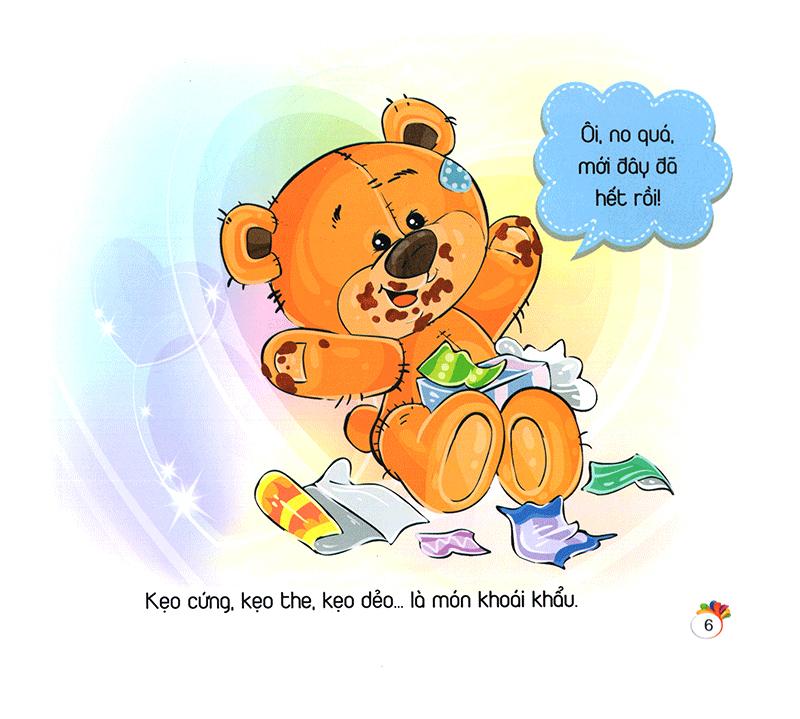 Sách Gấu Bông Teddy - Tập 3: Teddy Thích Ăn Kẹo