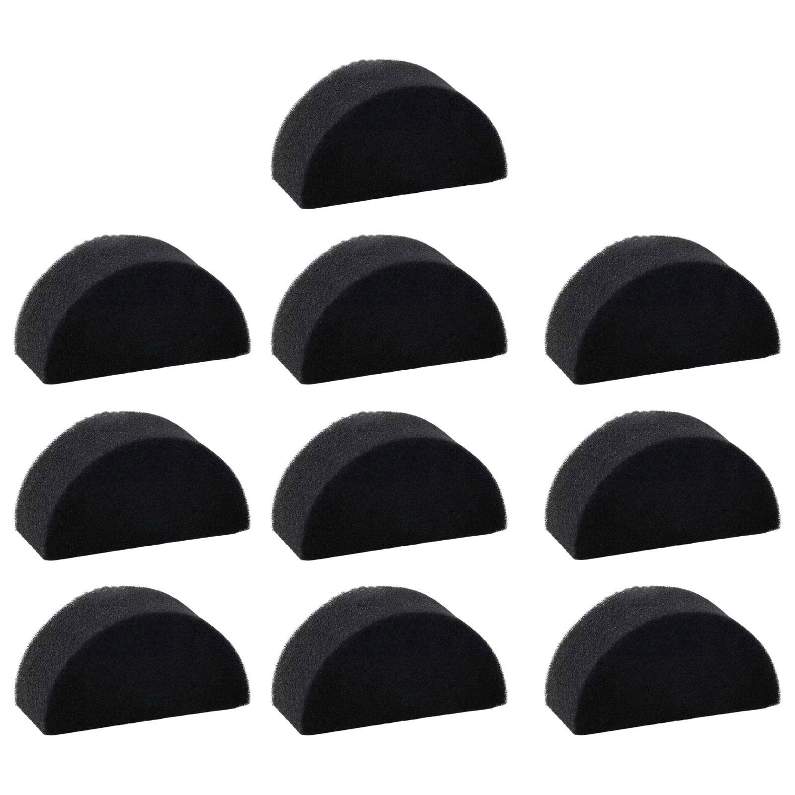 10x Body Painting Sponges for Kids High Density Black Face Painting Supplies